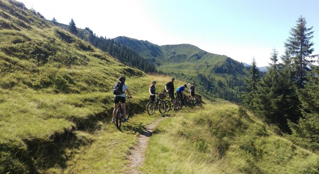 Hoch hinaus mit dem Fahrrad